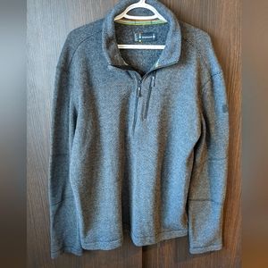 Smart Wool Quarter Zip Sweater Size XL